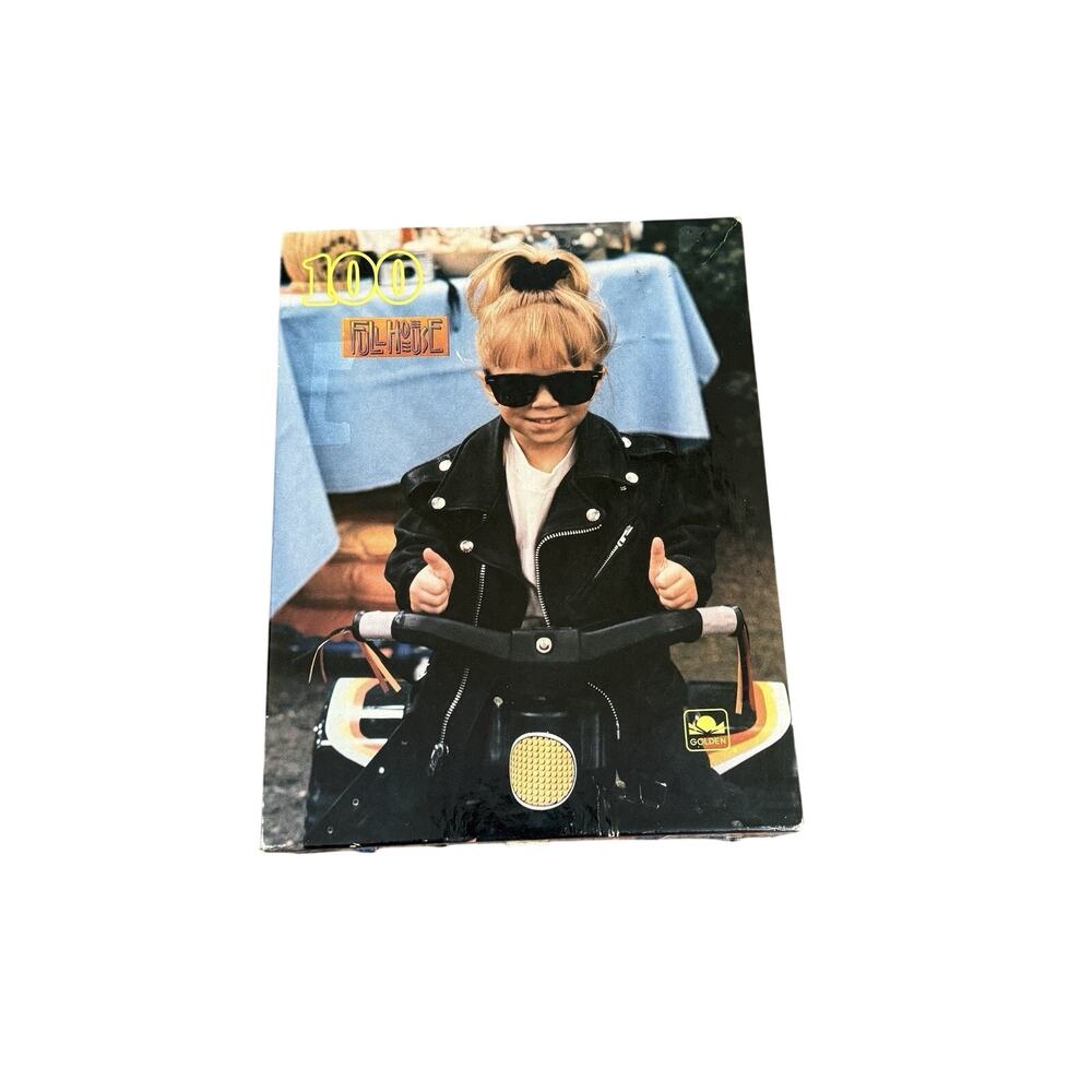 Vintage Golden Full House Michelle Tanner Mary Kate and Ashley Puzzle 100 Pc 90s